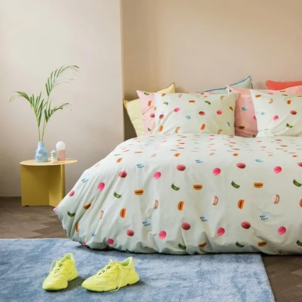 SNURK Macarons Bettwäsche-Set – 135×200 / 80×80 Cm – Green 5