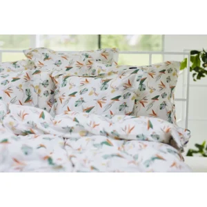 Lexington Multi Color Printed Cotton Sateen Bettdecken-Bezug – 155×220 Cm – White Multi 13