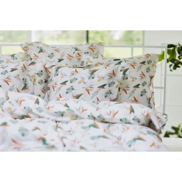 Lexington Multi Color Printed Cotton Sateen Bettdecken-Bezug – 155×220 Cm – White Multi 4