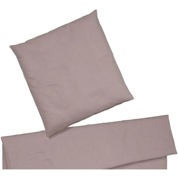 Elegante Breeze Kinderbettwäsche Aus Halbleinen – 100×135 / 40×60 Cm – Blush 1