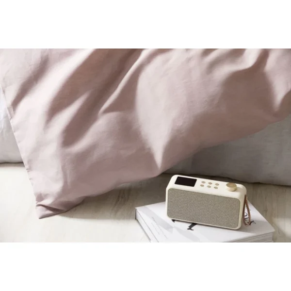 Elegante Breeze Kinderbettwäsche Aus Halbleinen – 100×135 / 40×60 Cm – Blush 4
