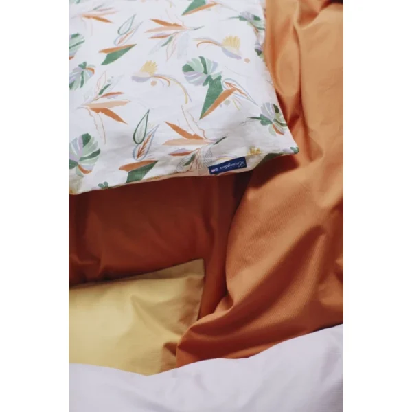 Lexington Multi Color Printed Cotton Sateen Bettdecken-Bezug – 155×220 Cm – White Multi 5