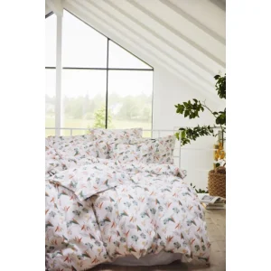 Lexington Multi Color Printed Cotton Sateen Bettdecken-Bezug – 155×220 Cm – White Multi 21