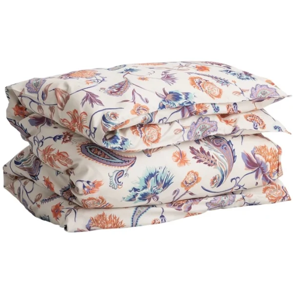 GANT JACOBEAN FLORAL Bettdeckenbezug – 155×220 Cm – White Sand 1
