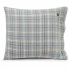 Lexington Checked Kopfkissen-Bezug Aus Flanell – 40×40 Cm – Gray Melange/blue/white 11
