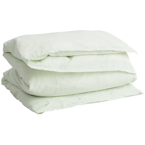 GANT COTTON LINEN Bettdeckenbezug – 155×220 Cm – Spray Green 1