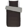 ESSENZA HOME Essenza Tone Flanell-Bettwäsche – 155×220 / 80×80 Cm – Anthracite 13