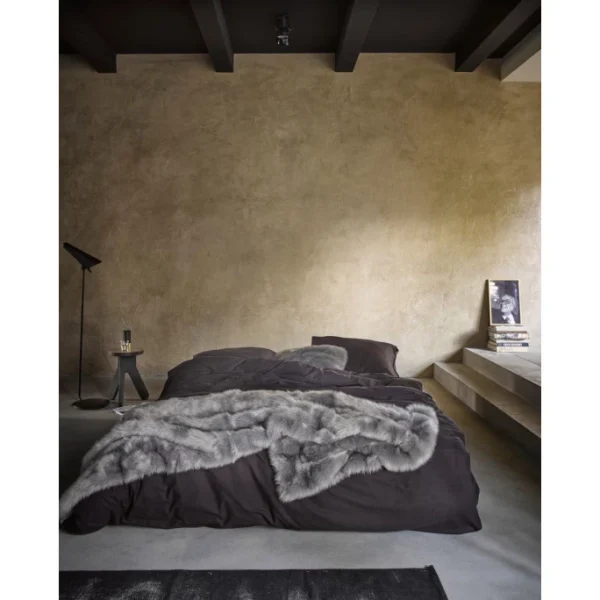 ESSENZA HOME Essenza Tone Flanell-Bettwäsche – 155×220 / 80×80 Cm – Anthracite 4