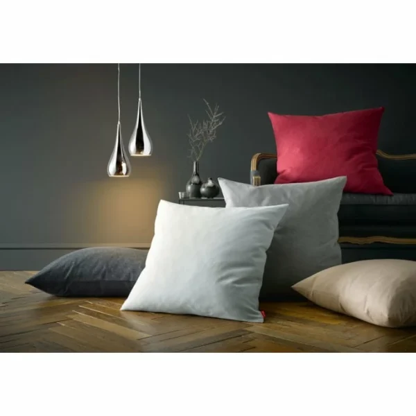 Fleuresse Lech Kopfkissenbezug Aus Flanell – 40×80 Cm – Silver 3