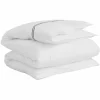 GANT Sateen Stitch Bettdeckenbezug Aus Baumwollsatin – 155×220 Cm – White 14