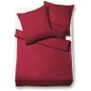 Fleuresse Lech Bettwäsche-Set Aus Flanell – 135×200 / 80×80 Cm – Rot 7