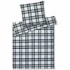 Elegante Westminster Bettwäsche-Set Aus Soft-Flanell – 135×200 / 80×80 Cm – Smoke-blue 10