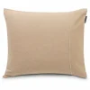 Lexington Herringbone Kopfkissen-Bezug Aus Flanell – 40×40 Cm – Beige/off White 10