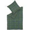 ESPRIT Home Folklore Check Bettwäsche-Set Aus Flanell – 135×200 / 80×80 Cm – Green 11