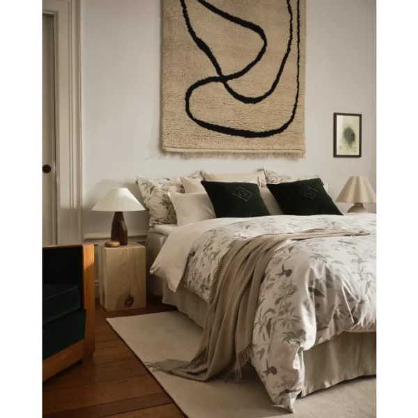 GANT Garden Bettdeckenbezug Aus Baumwolle – 155×220 Cm – White Sand 3